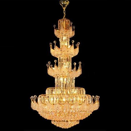 Illuminazione Bespoke Hotel Chandelier lampadario di cristallo 9524008