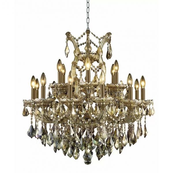 Cognac Crystal Chandelier 9505005