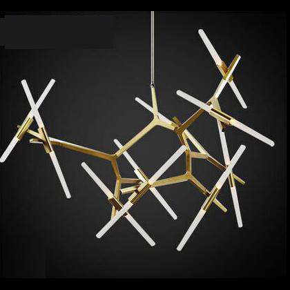 Nordic Style Multi Tube Led Chandelier 9507001