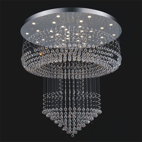 Hôtel Custom Lighting Lampe en cristal de plafond 9729004